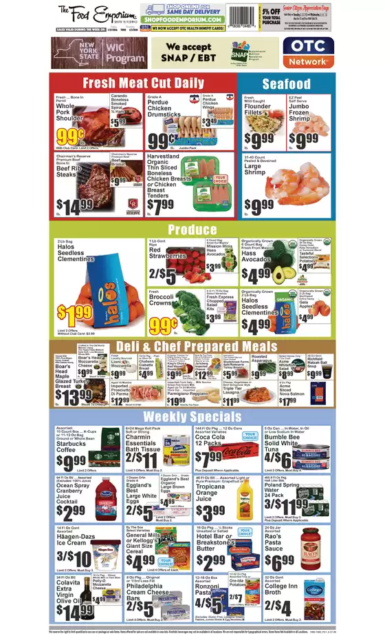 The Food Emporium catalogue in Fairview NJ | Exclusive deals and bargains | 2026-03-27T00:00:00.000Z - 2026-04-02T00:00:00.000Z