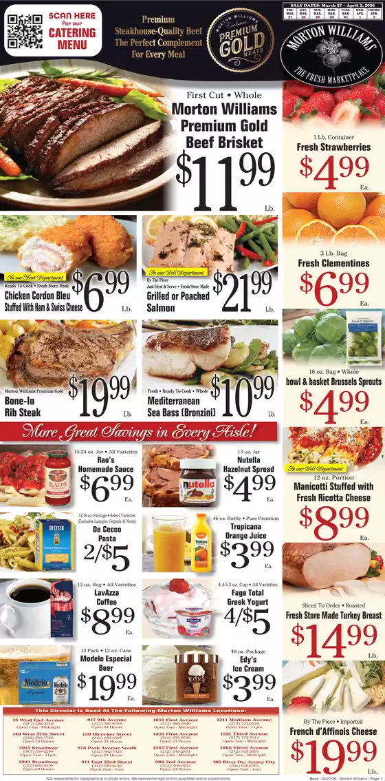 Morton Williams catalogue in Fairview NJ | Morton Williams weekly ad | 2026-03-27T00:00:00.000Z - 2026-04-02T00:00:00.000Z
