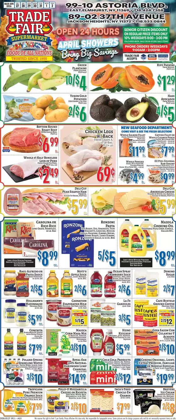 Trade Fair Supermarket catalogue in Fairview NJ | Our best offers for you | 2026-03-27T00:00:00.000Z - 2026-04-02T00:00:00.000Z
