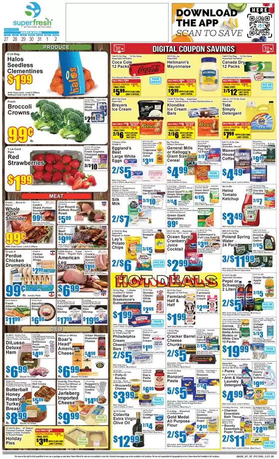 Super Fresh catalogue in Fairview NJ | Offers for bargain hunters | 2026-03-27T00:00:00.000Z - 2026-04-02T00:00:00.000Z