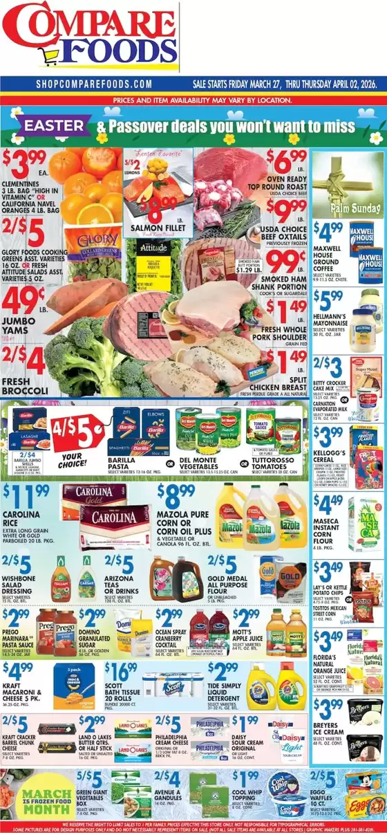 Compare Foods catalogue in Fairview NJ | Compare Foods weekly ad | 2026-03-27T00:00:00.000Z - 2026-04-02T00:00:00.000Z