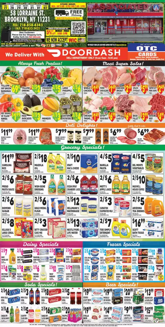 Associated catalogue in New York | Our best offers for you | 2026-03-27T00:00:00.000Z - 2026-04-02T00:00:00.000Z