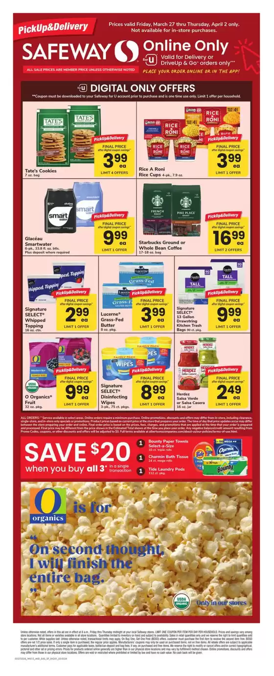 Safeway catalogue in Hockessin DE | Safeway - Eastern - SP | 2026-03-27T00:00:00.000Z - 2026-04-02T00:00:00.000Z