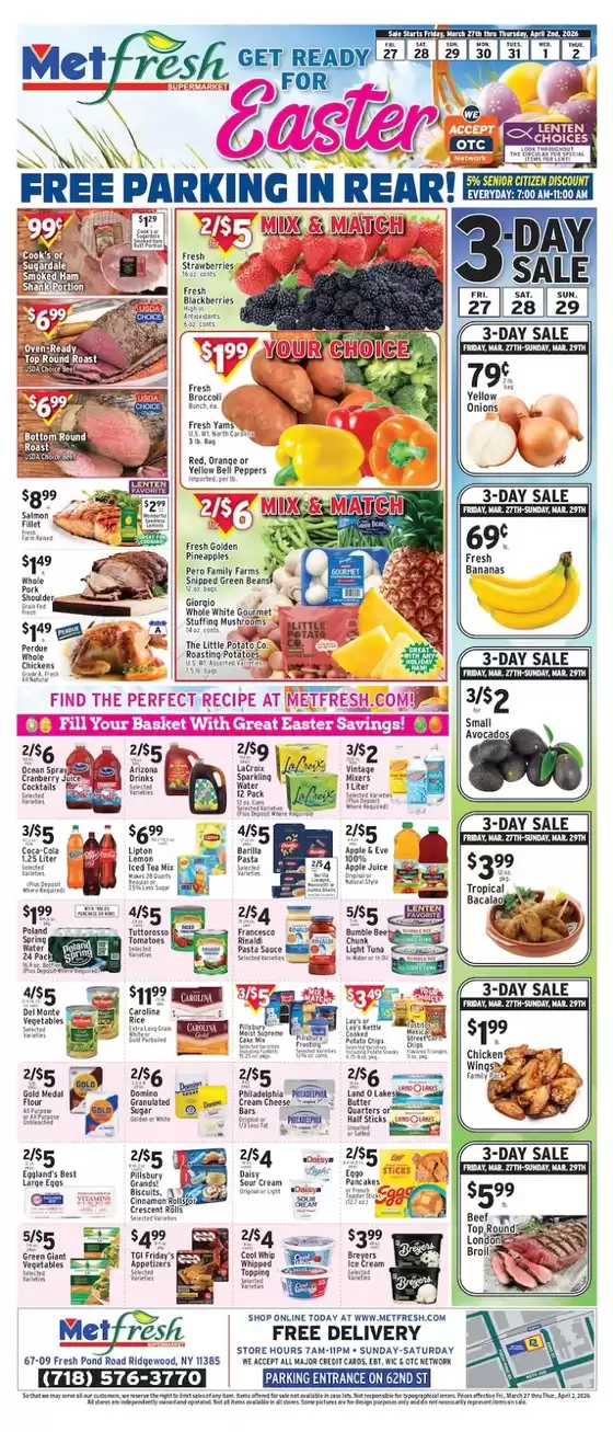 Met Foodmarkets catalogue in New York | Special offers for you | 2026-03-27T00:00:00.000Z - 2026-04-02T00:00:00.000Z