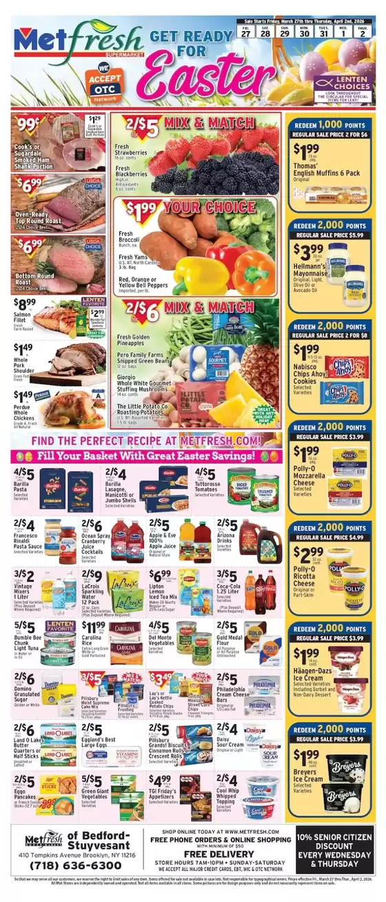 Met Foodmarkets catalogue in New York | Discover attractive offers | 2026-03-27T00:00:00.000Z - 2026-04-02T00:00:00.000Z