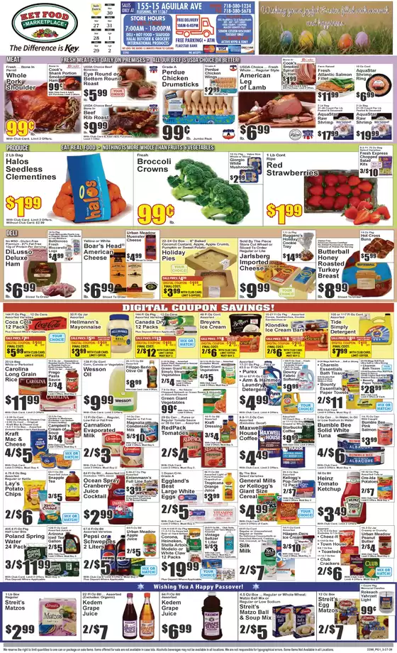 Key Food catalogue in Sunnyside NY | Special offers for you | 2026-03-30T00:00:00.000Z - 2026-04-02T00:00:00.000Z
