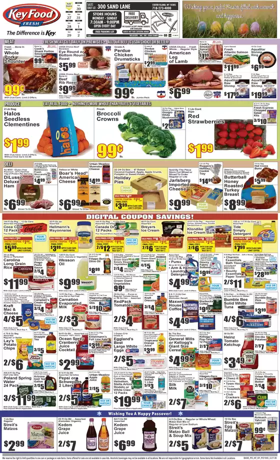 Key Food catalogue in Sunnyside NY | Top deals and discounts | 2026-03-30T00:00:00.000Z - 2026-04-04T00:00:00.000Z