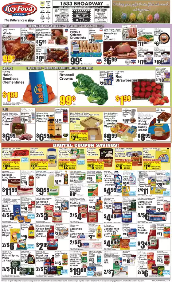 Key Food catalogue in Sunnyside NY | Attractive special offers for everyone | 2026-03-30T00:00:00.000Z - 2026-04-02T00:00:00.000Z