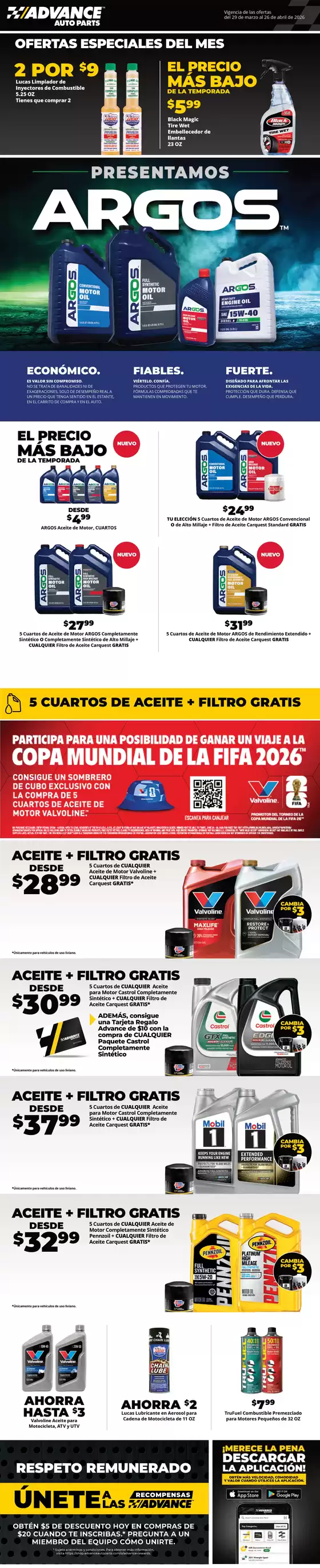 Advance Auto Parts catalogue in Elmira NY | DIY PROMO 21853063 Period4DigitalFlyer SP 1 | 2026-03-29T00:00:00.000Z - 2026-04-26T00:00:00.000Z