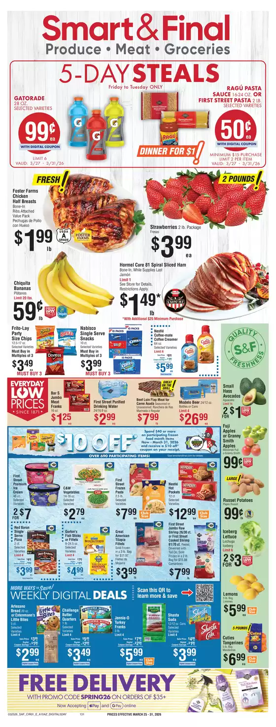 Smart & Final catalogue in North Las Vegas NV | Our best bargains | 2026-03-27T00:00:00.000Z - 2026-03-31T00:00:00.000Z