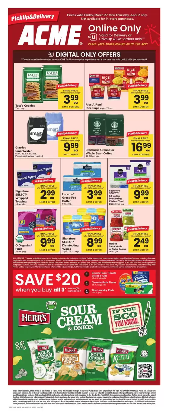 ACME catalogue in New York | Acme Markets - SP | 2026-03-27T00:00:00.000Z - 2026-04-02T00:00:00.000Z