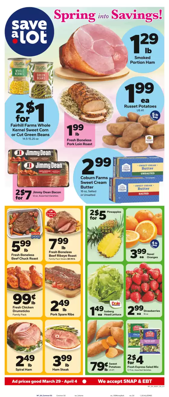 Save a Lot catalogue in Somerset KY | Exclusive deals and bargains | 2026-03-29T00:00:00.000Z - 2026-04-04T00:00:00.000Z