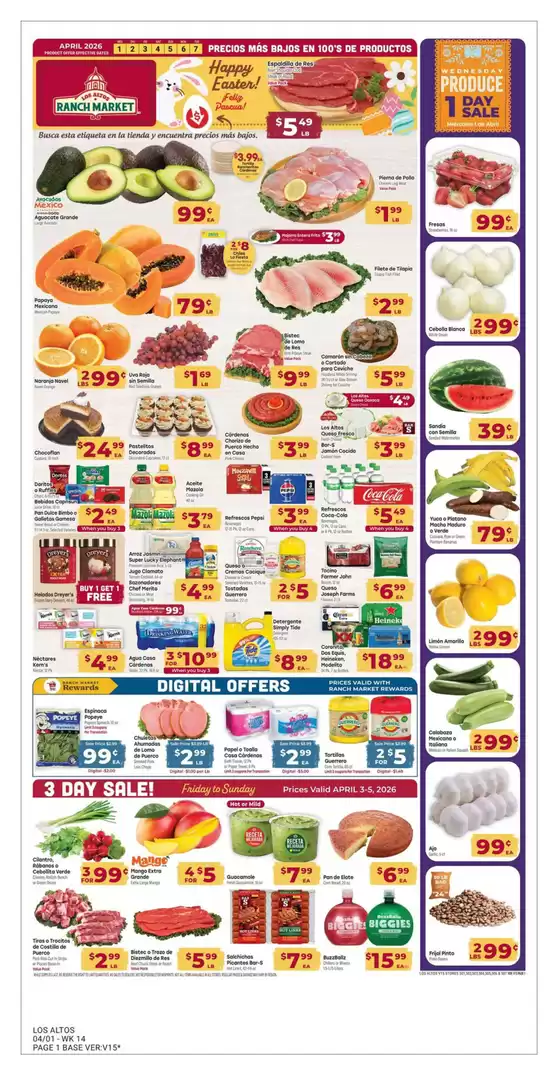 Los Altos Ranch Market catalogue in Peoria AZ | Exclusive bargains | 2026-04-01T00:00:00.000Z - 2026-04-07T00:00:00.000Z