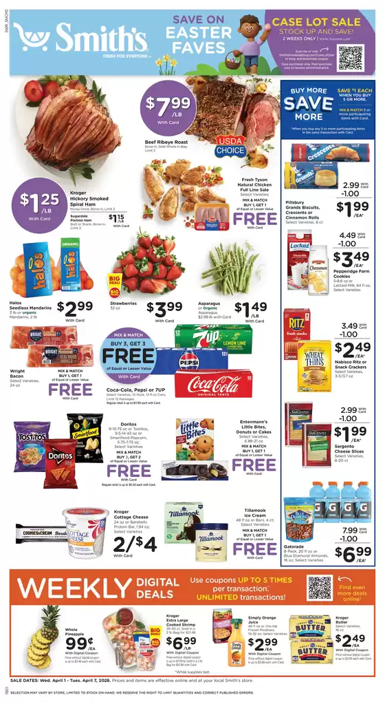 Smith's catalogue | Top offers for all bargain hunters | 2026-04-01T00:00:00.000Z - 2026-04-07T00:00:00.000Z