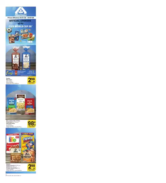 Albertsons catalogue in Saint George UT | Exclusive deals and bargains | 2026-04-01T00:00:00.000Z - 2026-04-07T00:00:00.000Z