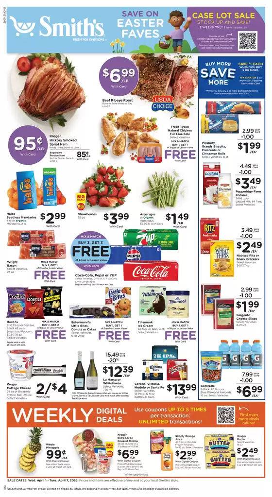 Smith's catalogue in Peralta NM | Discover attractive offers | 2026-04-01T00:00:00.000Z - 2026-04-07T00:00:00.000Z