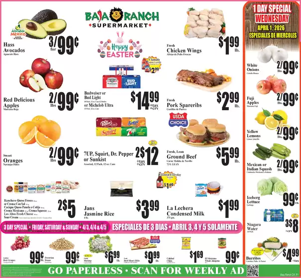 Baja Ranch catalogue in West Covina CA | Baja Ranch weekly ad | 2026-04-01T00:00:00.000Z - 2026-04-07T00:00:00.000Z