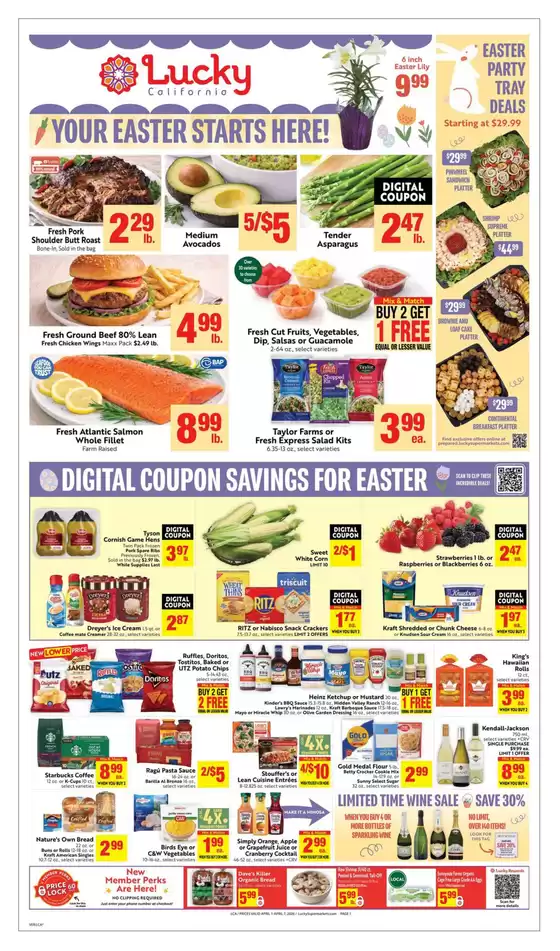 Lucky Supermarkets catalogue in New York | Weekly | 2026-04-01T00:00:00.000Z - 2026-04-07T00:00:00.000Z