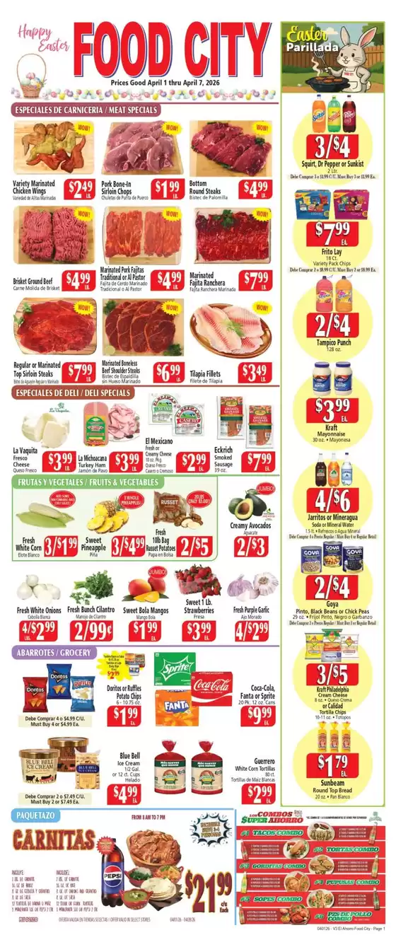 El Ahorro catalogue in Houston TX | Exclusive deals for our customers | 2026-04-01T00:00:00.000Z - 2026-04-07T00:00:00.000Z