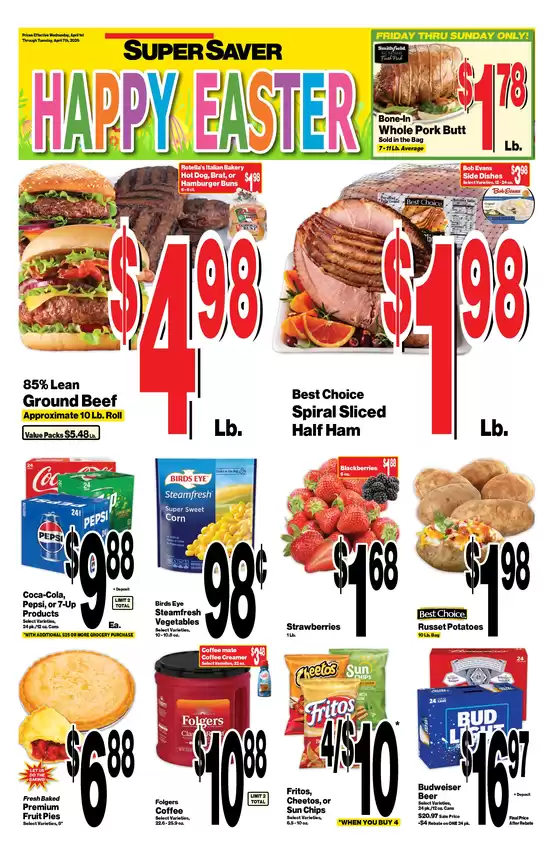 Super Saver catalogue in Omaha NE | Current deals and offers | 2026-04-01T00:00:00.000Z - 2026-04-07T00:00:00.000Z