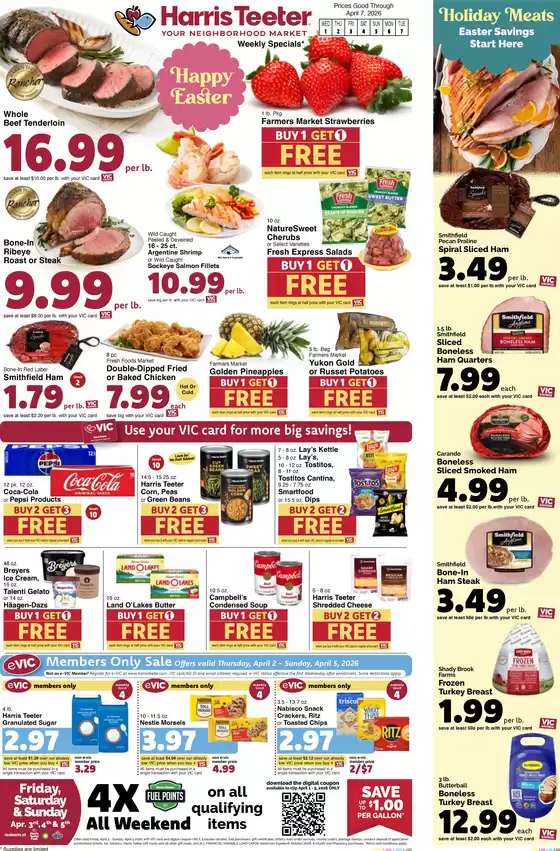 Harris Teeter catalogue in Denver CO | Exclusive deals for our customers | 2026-04-01T00:00:00.000Z - 2026-04-07T00:00:00.000Z