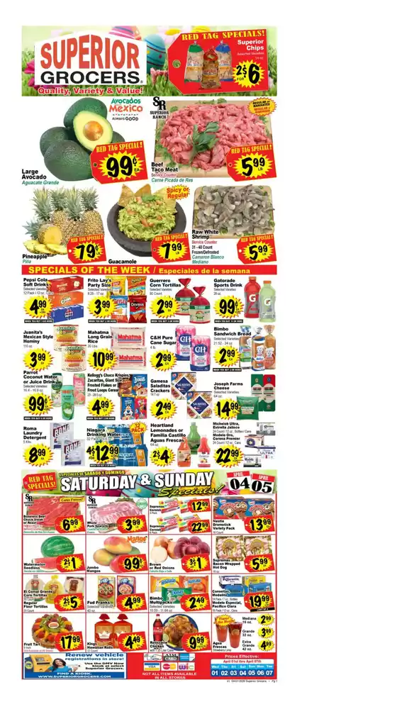 Superior Grocers catalogue in Long Beach CA | Weekly Specials | 2026-04-01T00:00:00.000Z - 2026-04-07T00:00:00.000Z