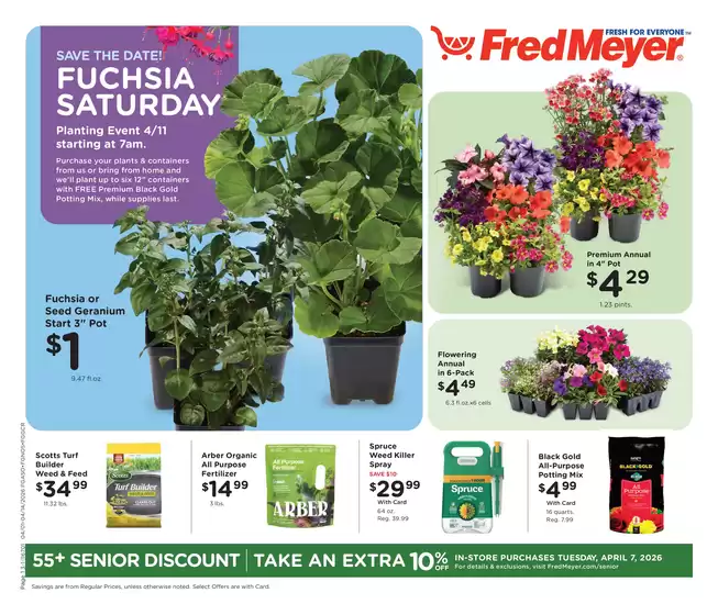 Fred Meyer catalogue in Seattle WA | Discover attractive offers | 2026-04-01T00:00:00.000Z - 2026-04-14T00:00:00.000Z