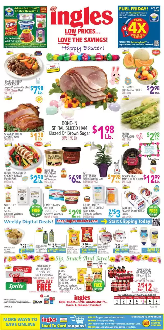 Ingles Markets catalogue | Our best deals for you | 2026-03-25T00:00:00.000Z - 2026-04-07T00:00:00.000Z