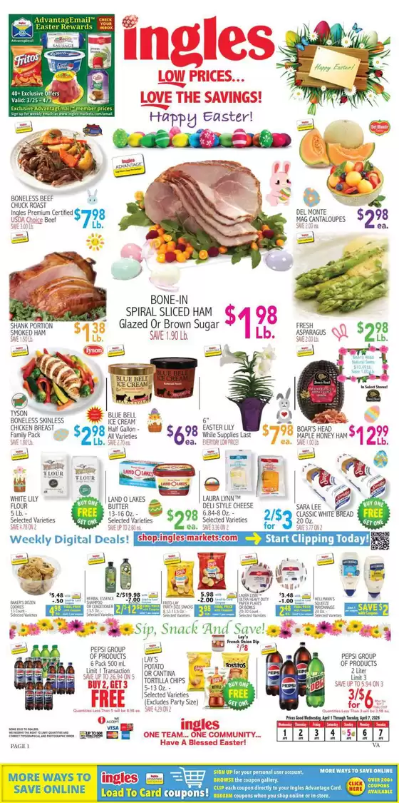 Ingles Markets catalogue | Great offer for bargain hunters | 2026-04-01T00:00:00.000Z - 2026-04-07T00:00:00.000Z