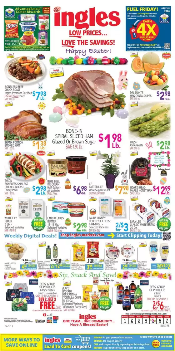 Ingles Markets catalogue | Our best offers for you | 2026-04-01T00:00:00.000Z - 2026-04-07T00:00:00.000Z
