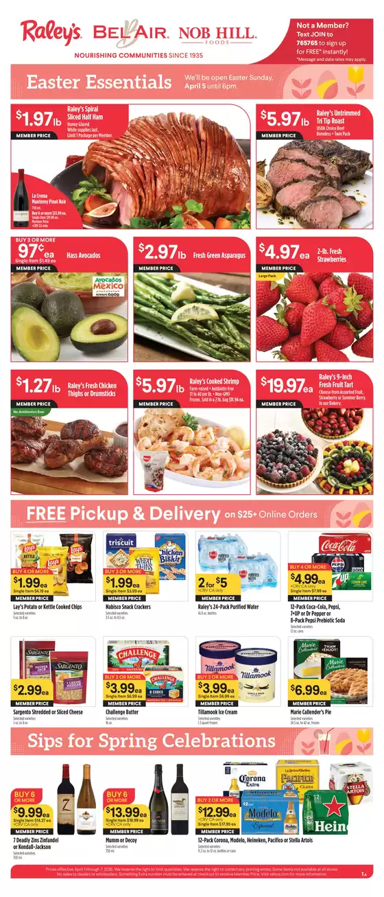 Bel Air Markets catalogue in Plumas Lake CA | Bel Air Markets weekly ad | 2026-04-01T00:00:00.000Z - 2026-04-07T00:00:00.000Z