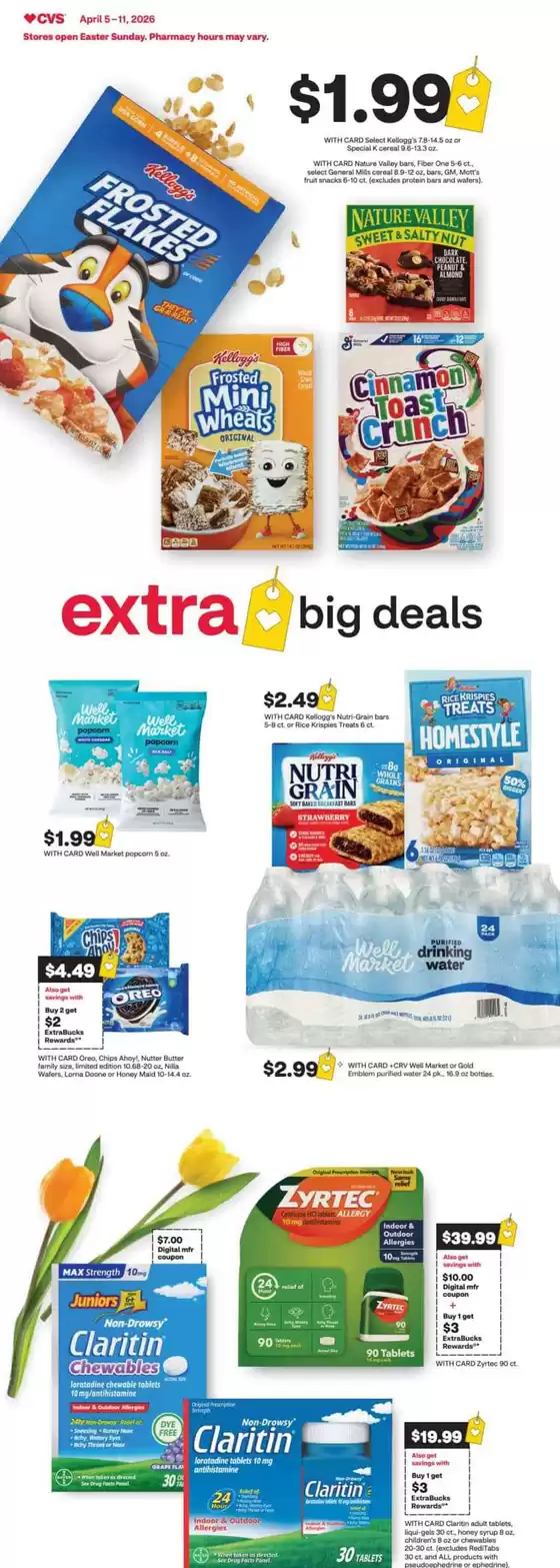 CVS Health catalogue in Columbia MD | Great discounts on selected products | 2026-04-05T00:00:00.000Z - 2026-04-11T00:00:00.000Z