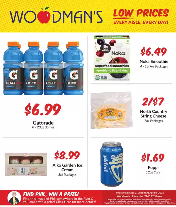 Woodman's catalogue in Dundee IL | Exclusive bargains | 2026-04-02T00:00:00.000Z - 2026-04-08T00:00:00.000Z