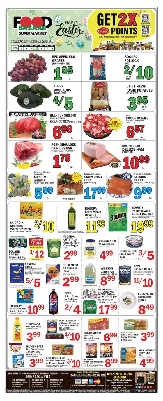 Food Bazaar catalogue | Current bargains and offers | 2026-04-02T00:00:00.000Z - 2026-04-08T00:00:00.000Z