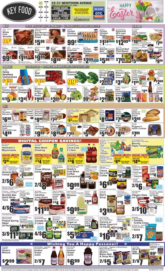 Key Food catalogue in Flushing NY | Current special promotions | 2026-04-06T00:00:00.000Z - 2026-04-09T00:00:00.000Z