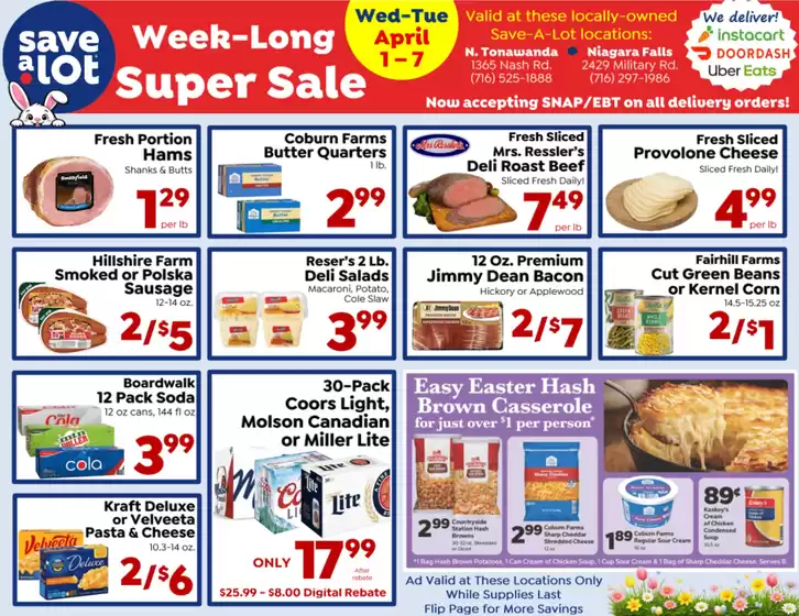 Save a Lot catalogue | Save now with our deals | 2026-04-01T00:00:00.000Z - 2026-04-07T00:00:00.000Z