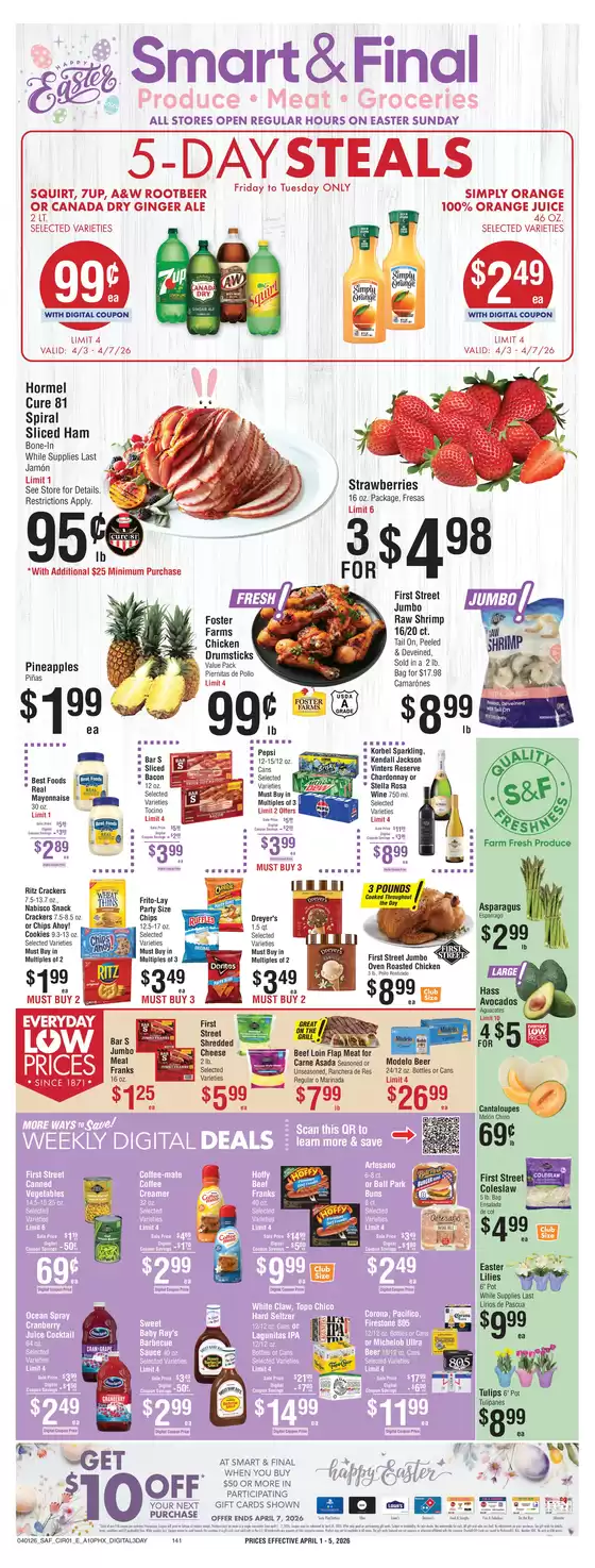 Smart & Final catalogue in La Mesa CA | Great offer for all customers | 2026-04-03T00:00:00.000Z - 2026-04-07T00:00:00.000Z