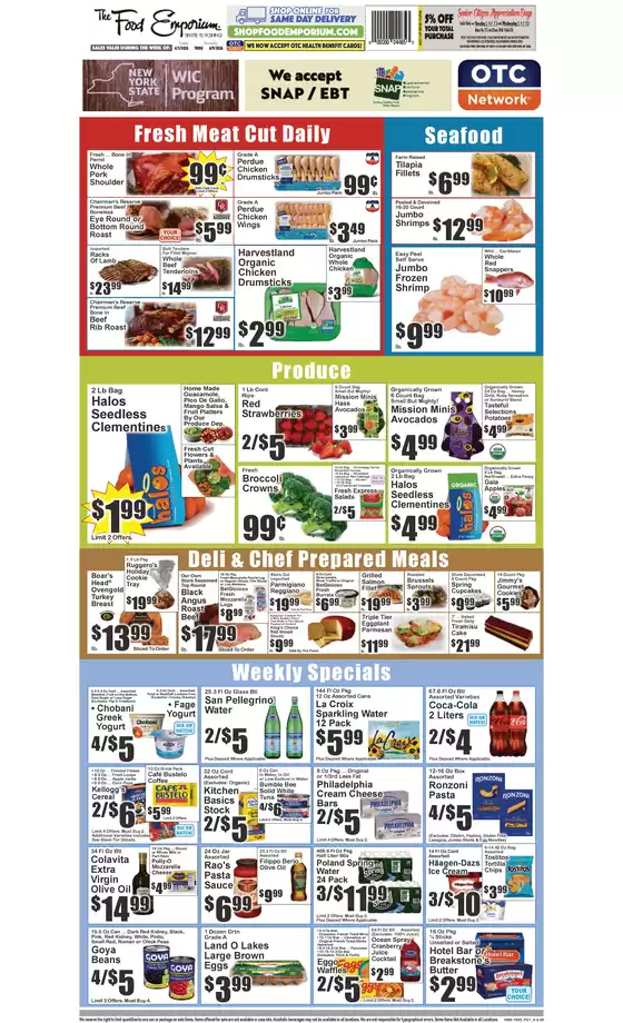 The Food Emporium catalogue in Staten Island NY | Special offers for you | 2026-04-03T00:00:00.000Z - 2026-04-09T00:00:00.000Z