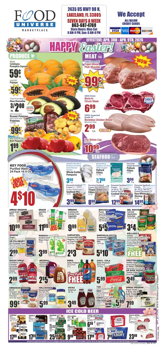 Food Universe catalogue | Attractive special offers for everyone | 2026-04-03T00:00:00.000Z - 2026-04-09T00:00:00.000Z