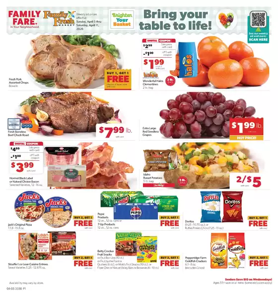 Family Fare catalogue | Top deals for all customers | 2026-04-03T00:00:00.000Z - 2026-04-04T00:00:00.000Z