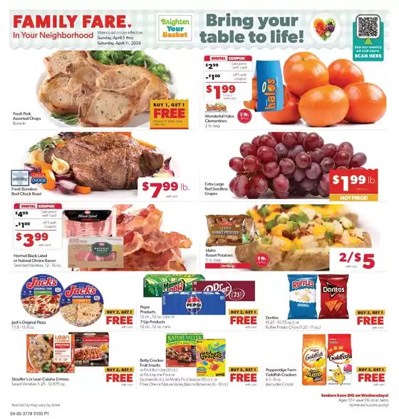 Family Fare catalogue | Discover attractive offers | 2026-04-03T00:00:00.000Z - 2026-04-04T00:00:00.000Z