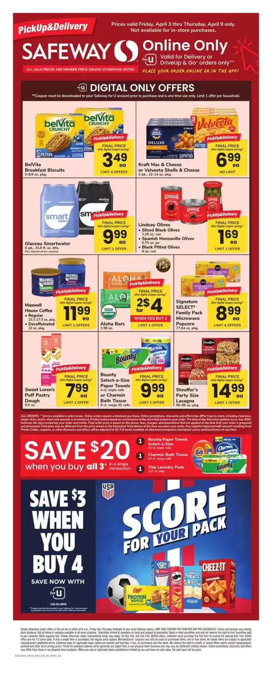 Safeway catalogue in Culpeper VA | Exclusive deals for our customers | 2026-04-03T00:00:00.000Z - 2026-04-09T00:00:00.000Z