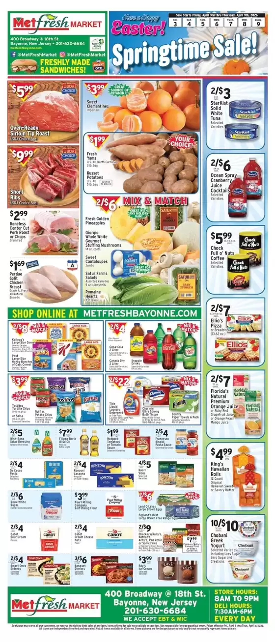 Met Foodmarkets catalogue | Met Foodmarkets weekly ad | 2026-04-03T00:00:00.000Z - 2026-04-09T00:00:00.000Z