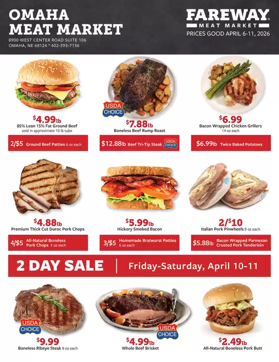 Fareway catalogue | Discounts and promotions | 2026-04-06T00:00:00.000Z - 2026-04-11T00:00:00.000Z