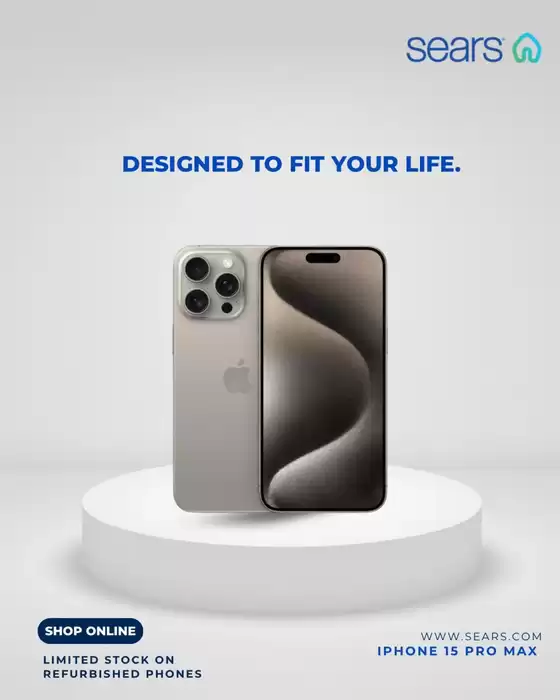 Sears catalogue | Discover attractive offers | 2026-04-05T00:00:00.000Z - 2026-04-19T00:00:00.000Z