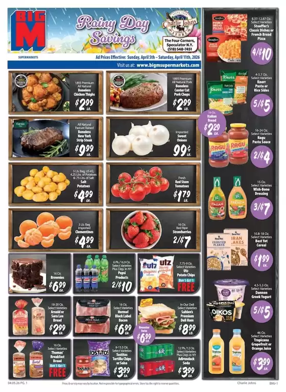 BigM Supermarkets catalogue | Our best deals for you | 2026-04-05T00:00:00.000Z - 2026-04-11T00:00:00.000Z
