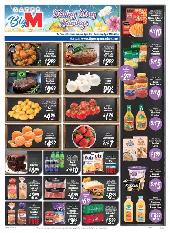 BigM Supermarkets catalogue | Our best bargains | 2026-04-05T00:00:00.000Z - 2026-04-11T00:00:00.000Z