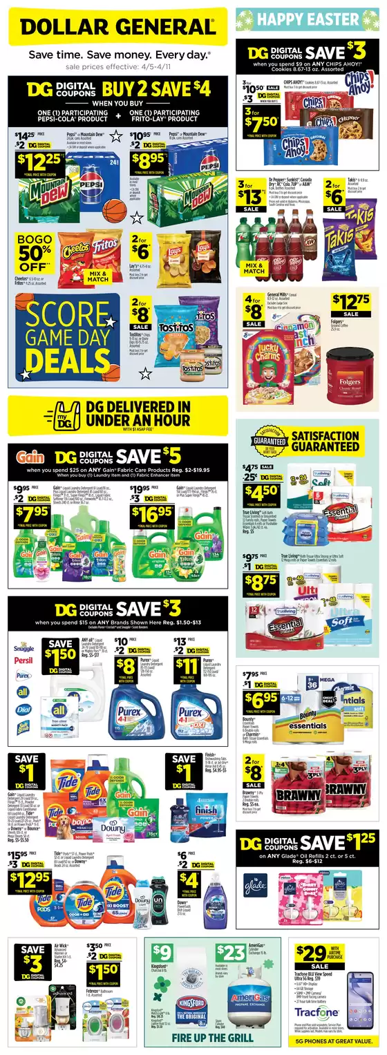 Dollar General catalogue in Naples TX | Special offers for you | 2026-04-05T00:00:00.000Z - 2026-04-11T00:00:00.000Z