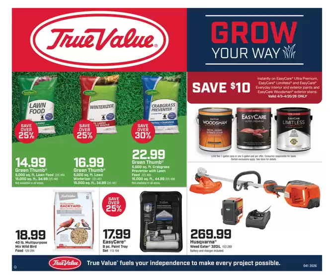 True Value catalogue | Special offers for you | 2026-04-03T00:00:00.000Z - 2026-04-20T00:00:00.000Z