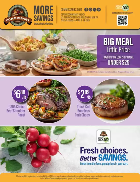 Commissary catalogue in Jersey City NJ | Flyer Commissary | 2026-04-06T00:00:00.000Z - 2026-04-19T00:00:00.000Z
